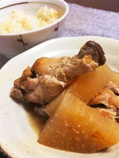 大根と手羽元の酸っぱ煮-レシピのメイン写真