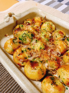 たこ焼き 米粉Ver たこ焼き器のコツ-レシピのメイン写真