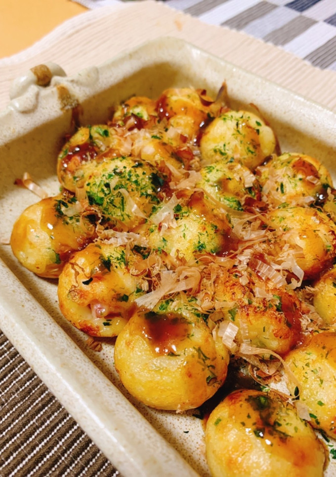 たこ焼き 米粉Ver たこ焼き器のコツ-レシピのメイン写真