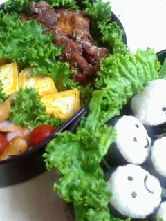 顔オニギリ【キャラ弁】-レシピのメイン写真