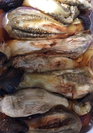 昆布つゆとチューブニンニクの焼きなす-レシピのメイン写真