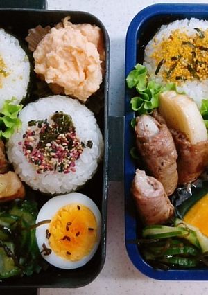 ☆高校生娘と私のお弁当☆92-レシピのメイン写真