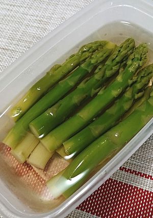 アスパラガスの煮浸し-レシピのメイン写真