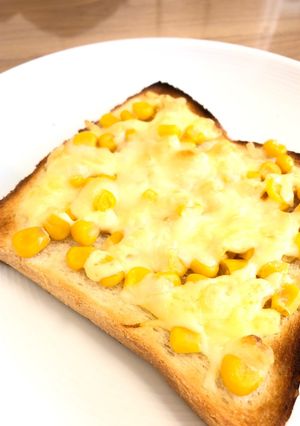 つわり時に食べられた!コーンマヨトースト-レシピのメイン写真