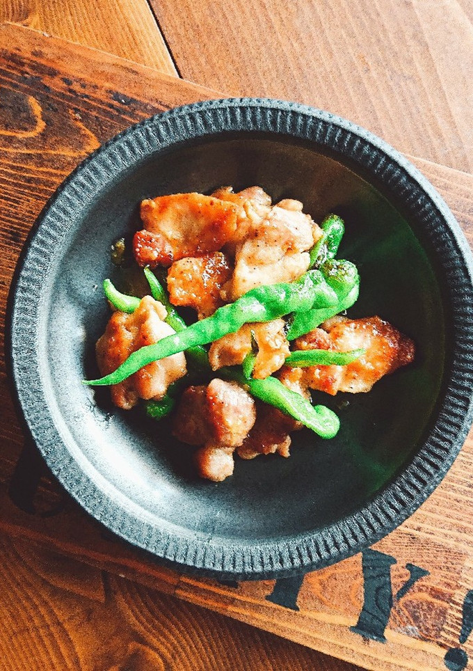 ししとうがらしと鶏のスタミナ味噌炒め❤️-レシピのメイン写真