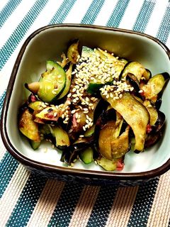 なすときゅうりの梅おかか和え-レシピのメイン写真