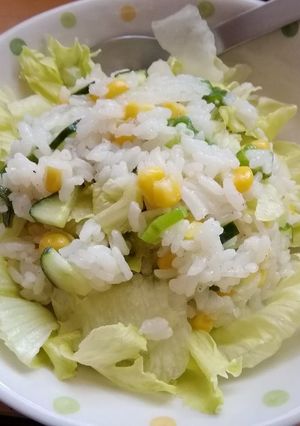 カンタン、さっぱりライスサラダ-レシピのメイン写真