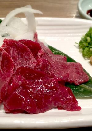 簡単！あっさり馬肉のたたき-レシピのメイン写真
