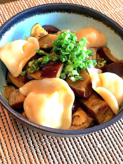 レンジで簡単!水餃子入りなす南蛮-レシピのメイン写真