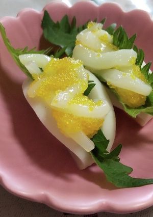おせちにいか黄金INかまぼこ-レシピのメイン写真