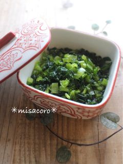 m小松菜の漬物-レシピのメイン写真