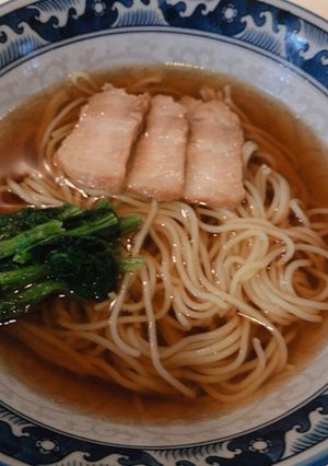 レンジで簡単!蒸し麺で、本格醤油ラーメン-レシピのメイン写真