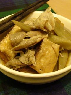 じんわり*豚肉と厚揚げの甘辛煮-レシピのメイン写真