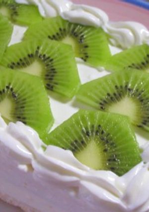 ヨーグルトクリームケーキ-レシピのメイン写真