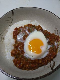 時短!レンジでキーマカレー-レシピのメイン写真