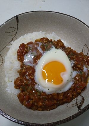 時短！レンジでキーマカレー-レシピのメイン写真