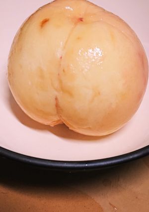 湯剥き★ツルッと生桃(๑´>᎑<)~♡-レシピのメイン写真