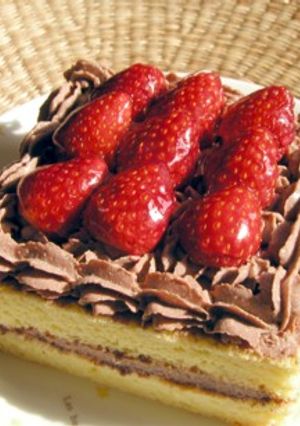 豆腐クリームでチョコデコレーション！！-レシピのメイン写真