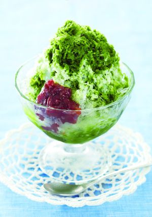 桑抹茶シロップのかき氷☆-レシピのメイン写真