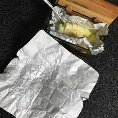 捨てないでバターの包み紙-レシピのメイン写真