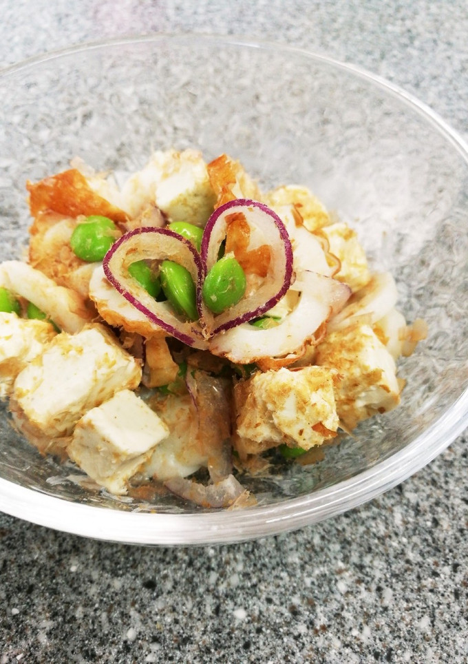 ちくわと枝豆のクリームチーズ削り節和え♪-レシピのメイン写真