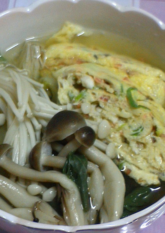 卵焼きと青梗菜の煮物☆-レシピのメイン写真