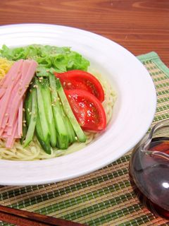 まろやか甘酢の冷やし中華-レシピのメイン写真