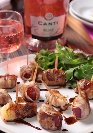 カラフル豚肉野菜巻き串☆バルサミコソース-レシピのメイン写真