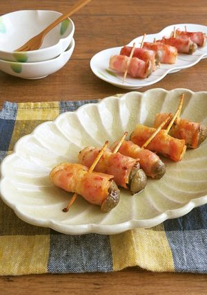 しめじのベーコン巻き☆カレー風味-レシピのメイン写真