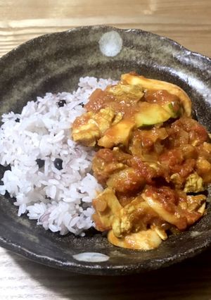 トマト塩麹チキンカレー-レシピのメイン写真