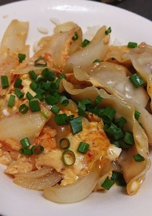 ☆本格的☆キムチ親子丼(仮)-レシピのメイン写真