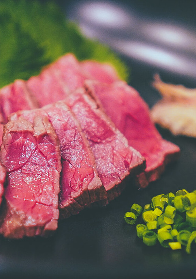 生のようなレア 馬刺しのロースト-レシピのメイン写真