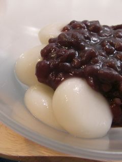 簡単☆冷やし白玉ぜんざい♪-レシピのメイン写真