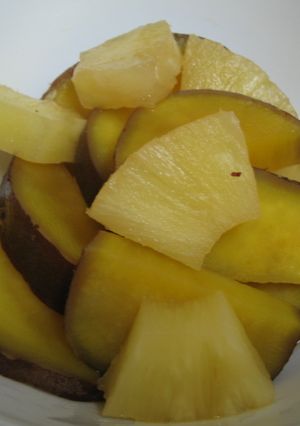 さつまいもとパインのシロップ煮-レシピのメイン写真