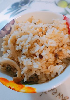 サバ缶もち麦のヘルシー炊き込みご飯-レシピのメイン写真