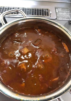 グツグツ煮るだけ!簡単トマトカレー-レシピのメイン写真