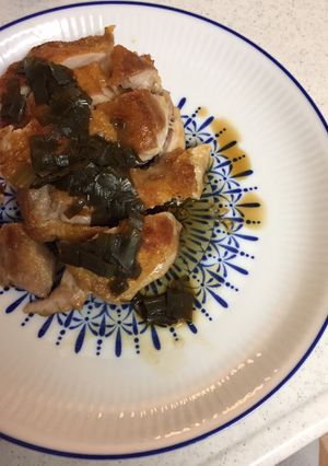 鶏肉とニラソース和え！-レシピのメイン写真