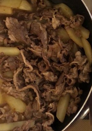 毎日お弁当♪牛肉甘辛炒め煮-レシピのメイン写真