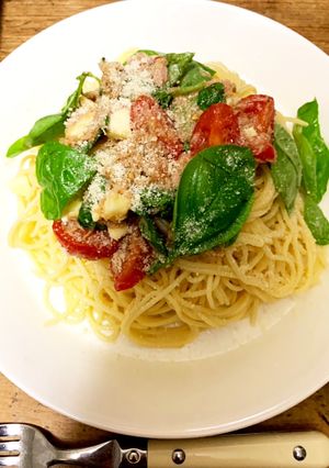 夏めし 冷製トマトパスタ-レシピのメイン写真