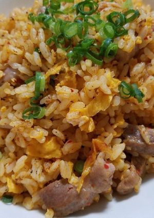 絶品パラパラ♪キムチチャーハン-レシピのメイン写真
