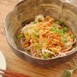 フライドオニオンのぶっかけそうめん