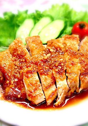 にんにくたっぷりな照り焼きチキン-レシピのメイン写真