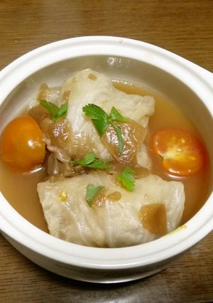 キャンベル缶で簡単ロールキャベツ-レシピのメイン写真