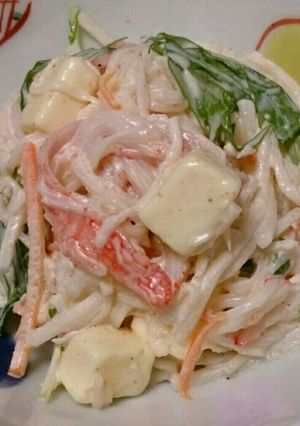 ☆簡単あと1品☆明太子マヨ大根サラダ-レシピのメイン写真