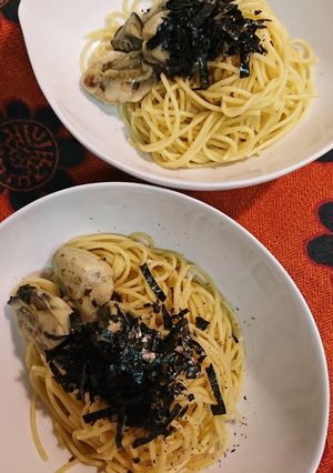 牡蠣アンチョビパスタ-レシピのメイン写真