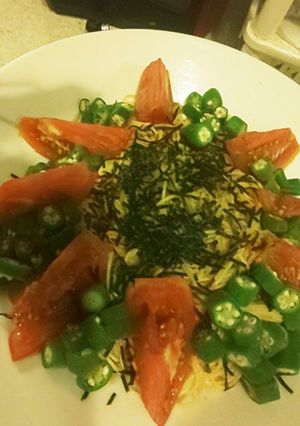 サラダタラコパスタ-レシピのメイン写真