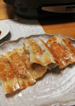 我が家の定番!ひだなし簡単ニラ餃子-レシピのメイン写真
