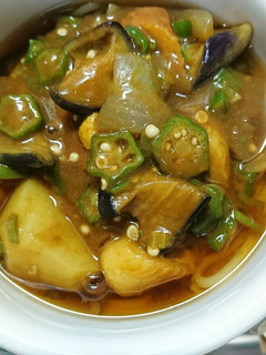 時短!夏野菜のカレーうどん(^○^)-レシピのメイン写真