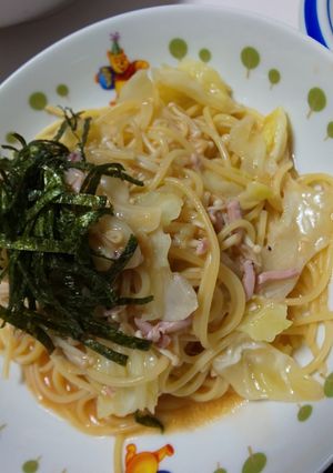 簡単 塩辛パスタ-レシピのメイン写真