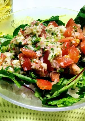 トマトとニンニクの冷製イタリアン丼-レシピのメイン写真